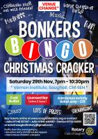 Bonkers Bingo Venue Change